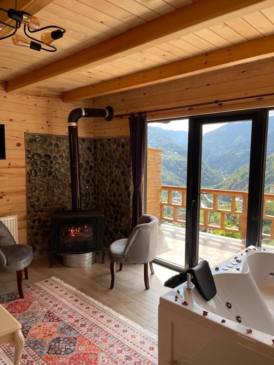 Ekakta bungalov Çamlıhemşin Exterior foto